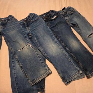 Kids Wrangler Jeans Bundle Size 4T